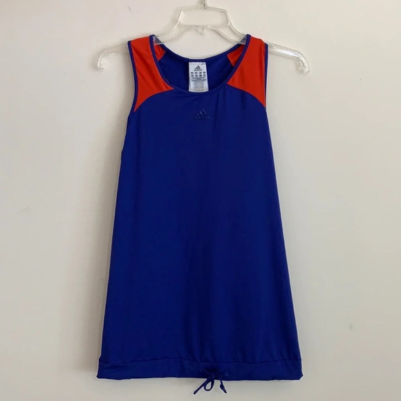 adidas Tops - Adidas - racer back tank, m, orange/purple